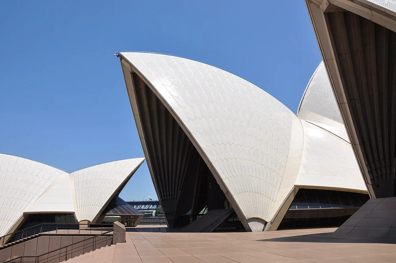 The Sydney Opera House shells