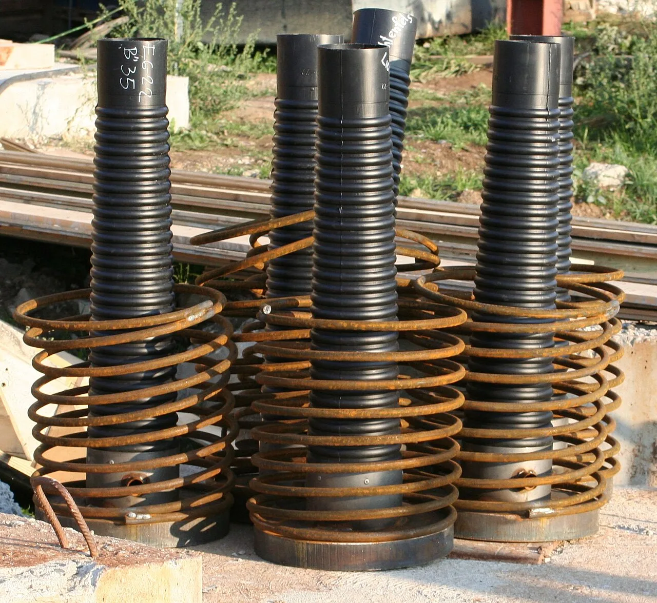 Ducts and helical reinforcement