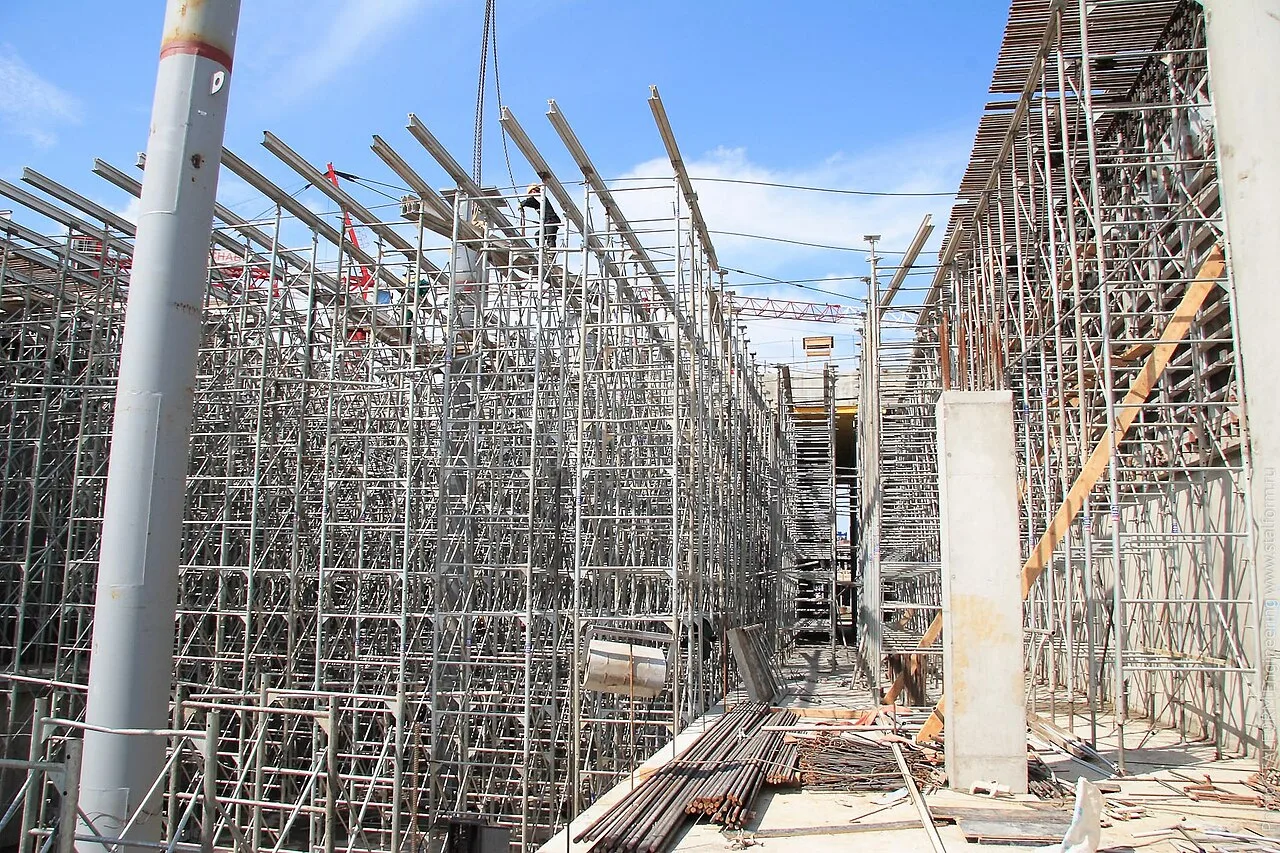 Rừng giàn giáo đỡ ván khuôn sàn
